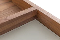 Flamant Jalon, Table Basse, Carree, Bois Et Metal Clearance