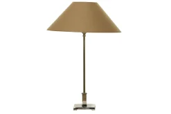Flamant James, Lampe De Table, Laiton, Nickel Discount