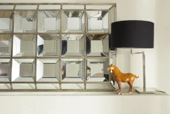 Flamant Javier, Miroir, Accent, Bordure Or Clearance