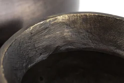 Flamant Jeddo, Vase, Metal, Noir, L Hot