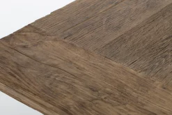 Flamant Jeffrey, Table A Manger, Vieux Chene, 300 Cm New