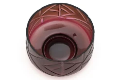 Flamant Jelger, Bol, Verre, Fumee/Mauve, L Hot