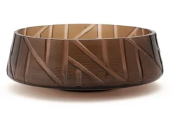 Flamant Jelger, Bol, Verre, Fumee/Mauve, S