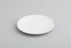 Flamant Jille, Assiette A Salade, Ceramique, Blanc Clearance
