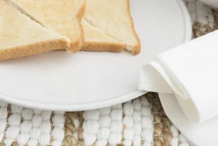 Flamant Jille, Assiette A Salade, Ceramique, Blanc Clearance