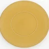 Flamant Jille, Assiette, Ceramique, Ocre, 34Cm Hot