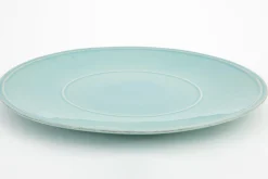 Flamant Jille, Assiette, Ceramique, Bleu, 34Cm New