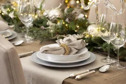 Flamant Jille, Assiette, Ceramique, Blanc, 28Cm Sale