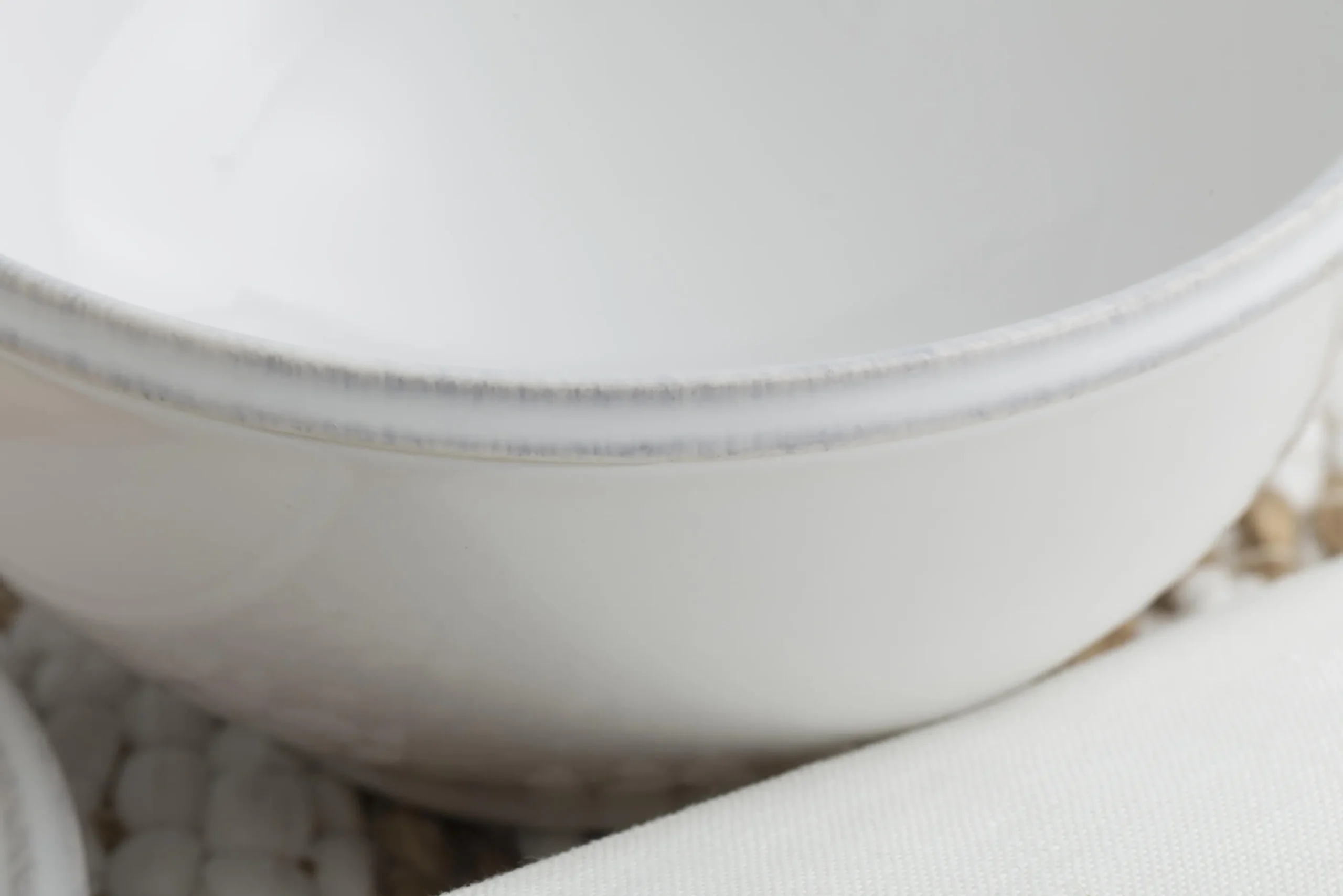 Flamant Jille, Bol, Ceramique, Blanc Online