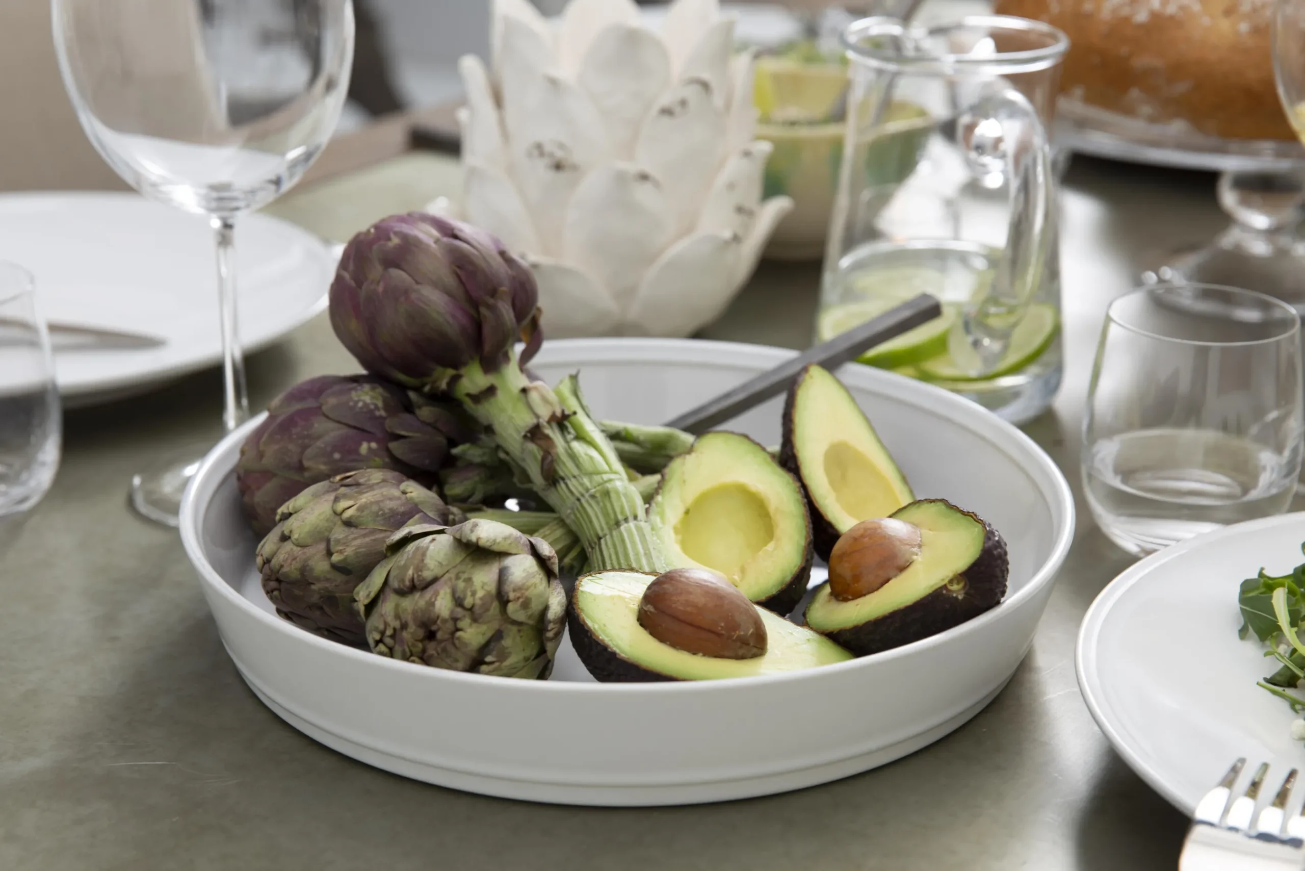 Flamant Jille, Plat A Gateau, Ceramique, Blanc, 30Cm Hot