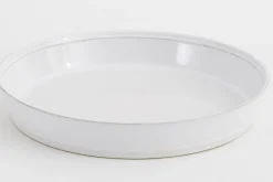 Flamant Jille, Plat A Gateau, Ceramique, Blanc, 30Cm Hot