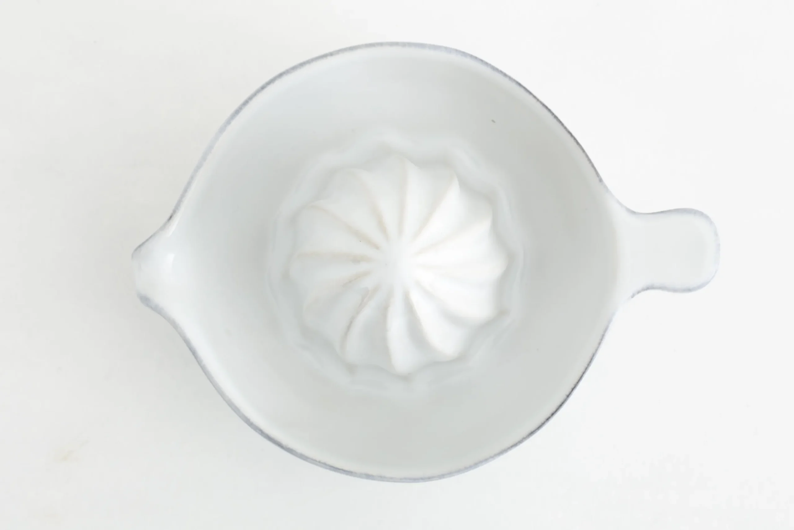 Flamant Jille, Presse-Agrumes, Ceramique, Blanc New