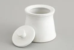 Flamant Jille, Sucrier, Ceramique, Blanc New