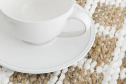 Flamant Jille, Tasse Et Soucoupe, Ceramique, Blanc, L, 200Ml Outlet