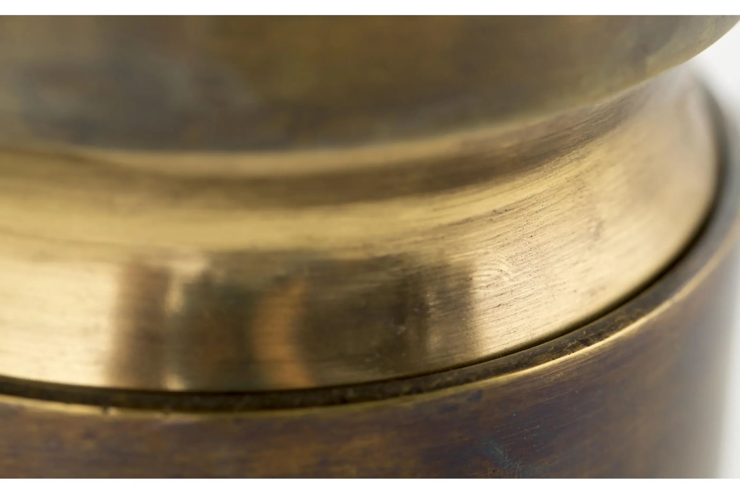 Flamant Jonne, Lampe De Table, Finition Laiton Antique