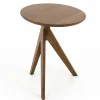 Flamant Lacey, Table D'Appoint, Bois, Ronde