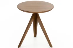 Flamant Lacey, Table D'Appoint, Bois, Ronde