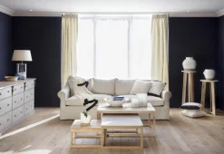 Flamant Larsson, Commode, 9 Tiroirs, Finition Antique Discount