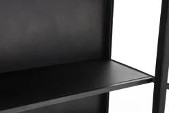 Flamant Laurance, Vitrine, Noir, Metal, 2 Portes Best