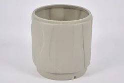 Flamant Laurena, Vase, Ceramique, Gris, S Hot