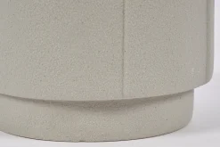 Flamant Laurena, Vase, Ceramique, Gris, L Discount