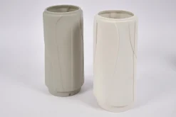 Flamant Laurena, Vase, Ceramique, Latte, L Hot