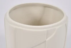 Flamant Laurena, Vase, Ceramique, Latte, S Clearance