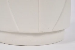 Flamant Laurena, Vase, Ceramique, Latte, S Clearance