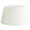Flamant Lindro, Abat-Jour, Blanc Casse, Cylindre, 30 Cm