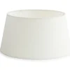 Flamant Lindro, Abat-Jour, Blanc Casse, Cylindre, 35 Cm New