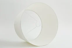 Flamant Lindro, Abat-Jour, Blanc Casse, Cylindre, 45 Cm Best