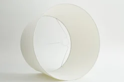 Flamant Lindro, Abat-Jour, Blanc Casse, Cylindre, 50 Cm