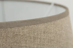 Flamant Lindro, Abat-Jour, Naturel, Cylindre, 45 Cm Hot