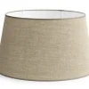 Flamant Lindro, Abat-Jour, Naturel, Cylindre, 50 Cm New