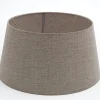 Flamant Lindro, Abat-Jour, Naturel Et Gris, Cylindre, 35 Cm Clearance