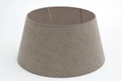 Flamant Lindro, Abat-Jour, Naturel Et Gris, Cylindre, 40 Cm Online