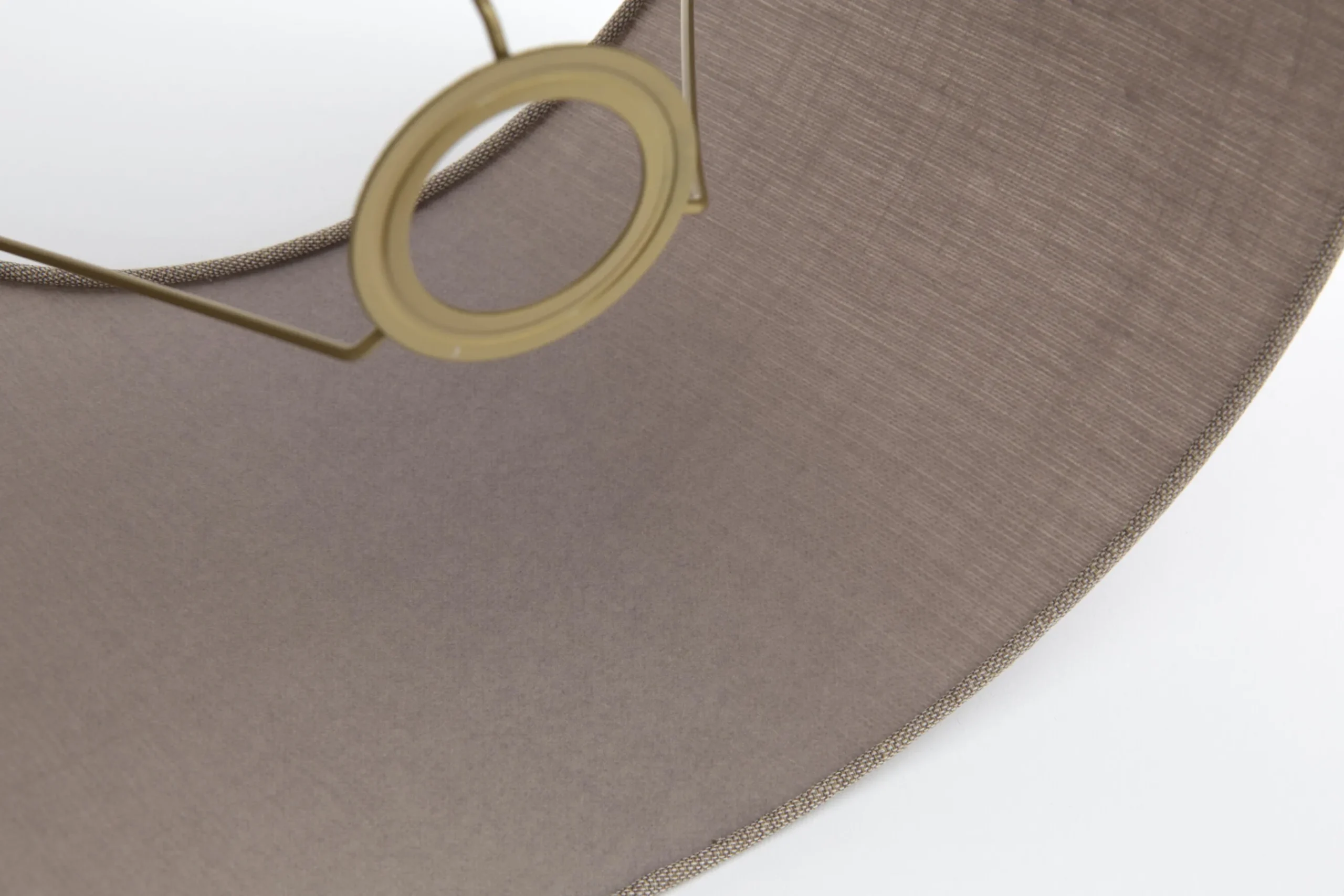 Flamant Lindro, Abat-Jour, Naturel Et Gris, Cylindre, 45 Cm