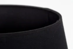 Flamant Lindro, Abat-Jour, Noir, Cylindre, 30 Cm Sale