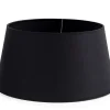 Flamant Lindro, Abat-Jour, Noir, Cylindre, 35 Cm New