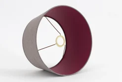 Flamant Lindro, Abat-Jour, Violet, Cylindre, 35 Cm Clearance