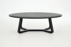 Flamant Livy, Table Basse, Ovale, Noir, L Best