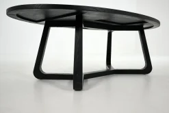Flamant Livy, Table Basse, Ovale, Noir, L Best