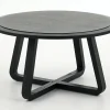 Flamant Livy, Table Basse, Ronde, Noir New