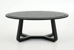 Flamant Livy, Table Basse, Ronde, Noir New