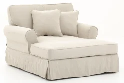 Flamant Love Chair, Chaise Longue, 1,5 Places, Housse Outlet