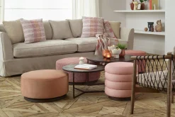 Flamant Lucas, Pouf, Rotatif, O 71, Rose Outlet