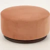 Flamant Lucas, Pouf, Rotatif, O 60, Rose Hot