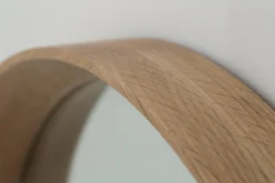 Flamant Lucente, Miroir, Chene, Rond, 46Cm Outlet