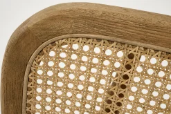 Flamant Lynn, Chaise, Chene, Roseau, Avec Coussin Online