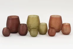 Flamant Malea, Photophore, Verre, Bourgogne, S Hot